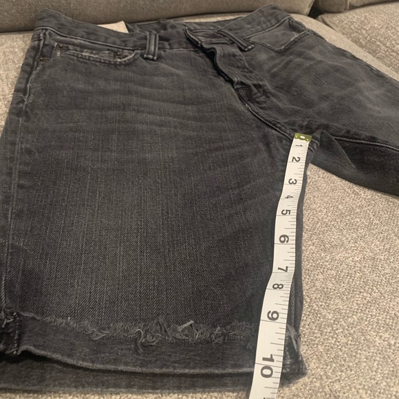 Black Jean Shorts - Picture 8 of 9